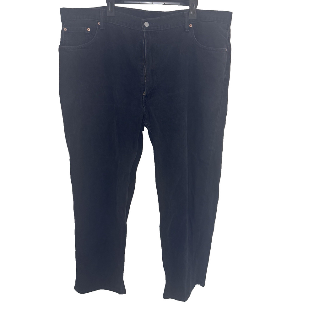 Levi's 550 Men's Black Jeans Relaxed Fit Approx 48x31 Made in Nicaragua